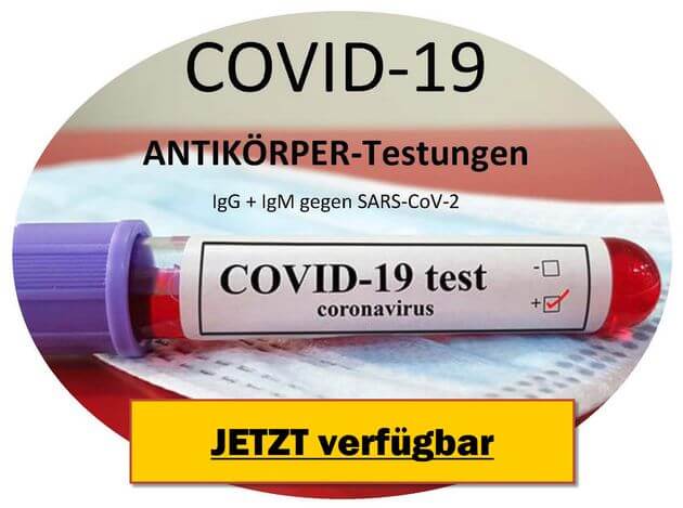 Covid-19 Test verfügbar